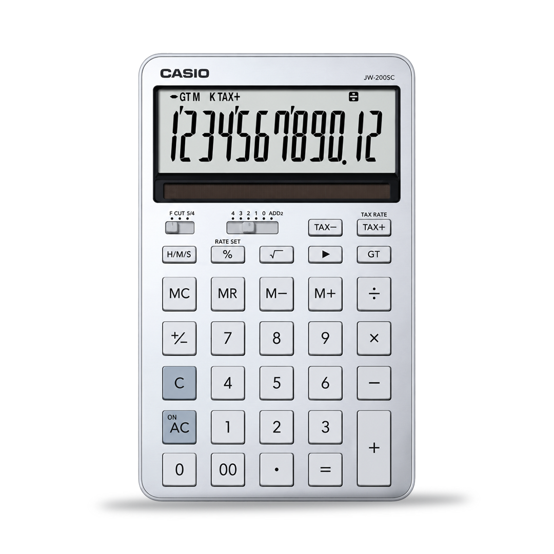 Casio Stylish Compact Desktop Calculator