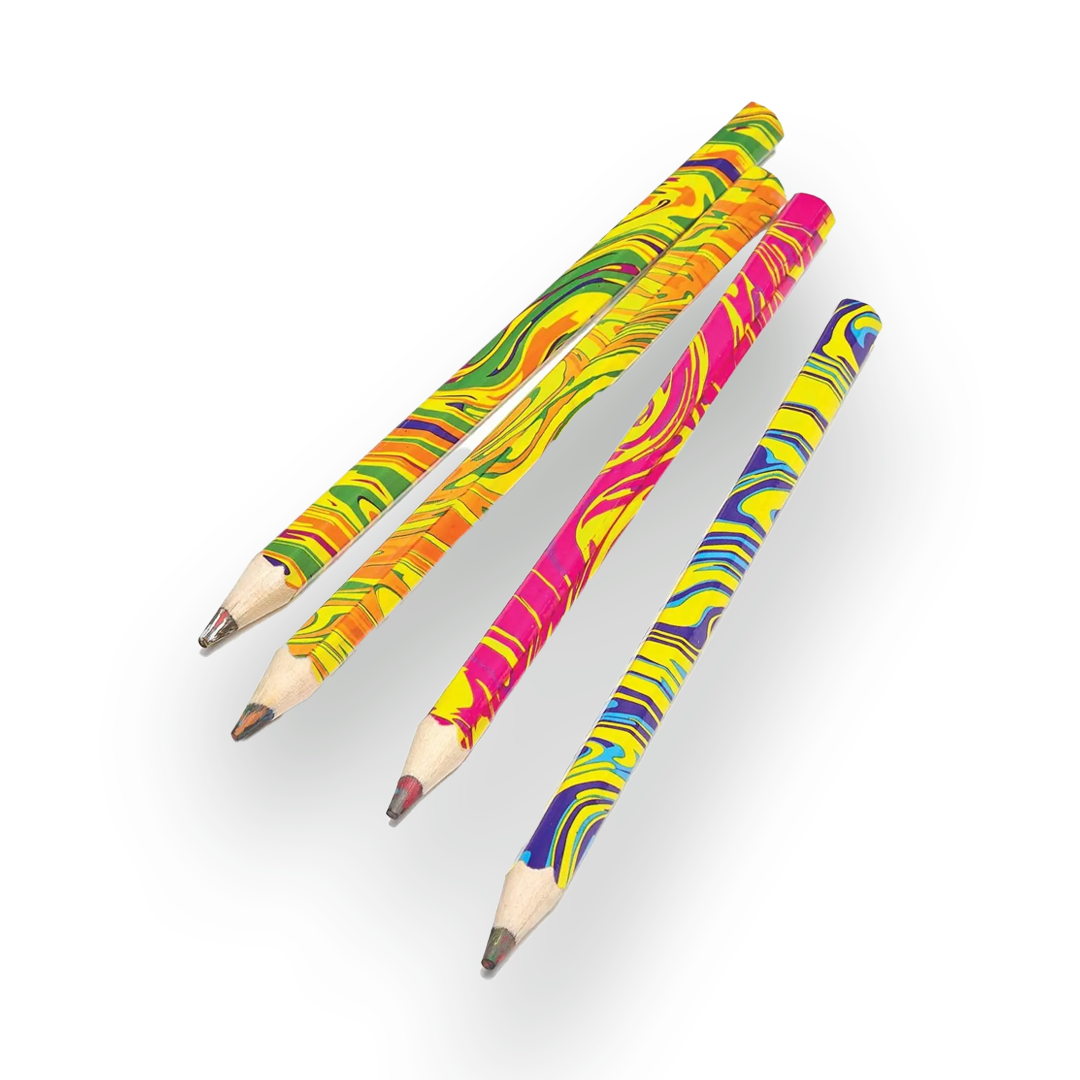 Keyroad Rainbow Color Pencils-Pack Of 2