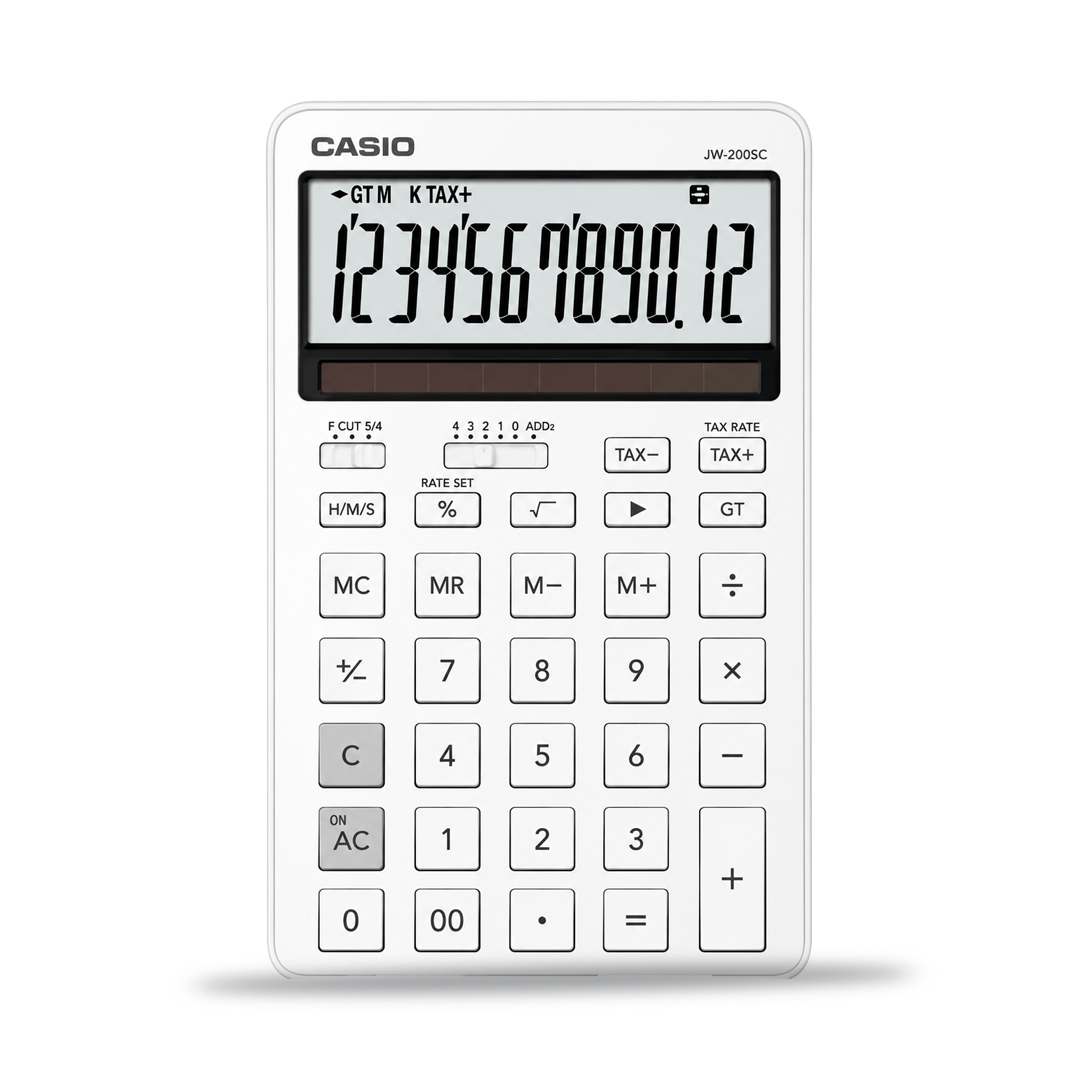 Casio Stylish Compact Desktop Calculator