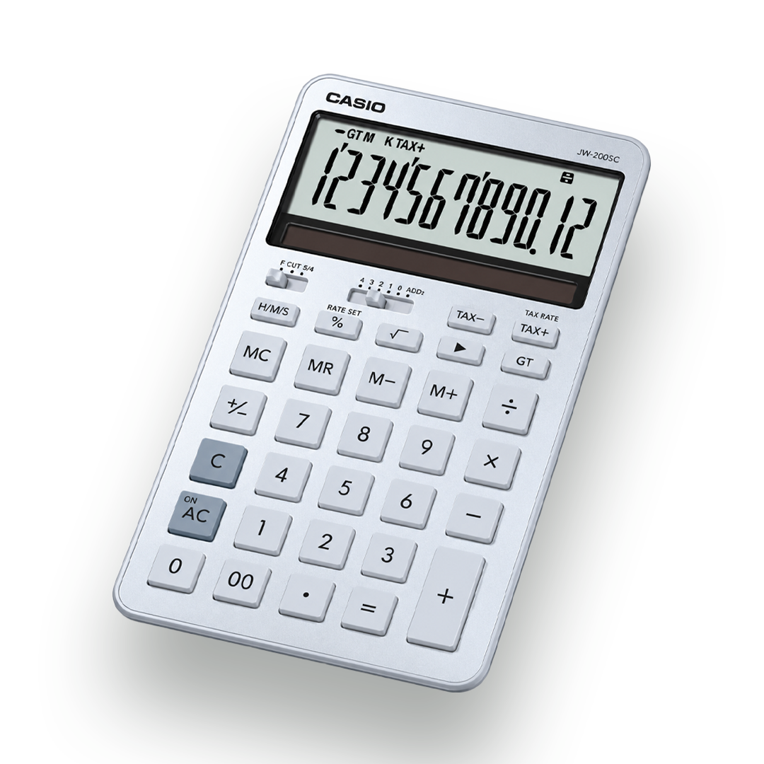 Casio Stylish Compact Desktop Calculator