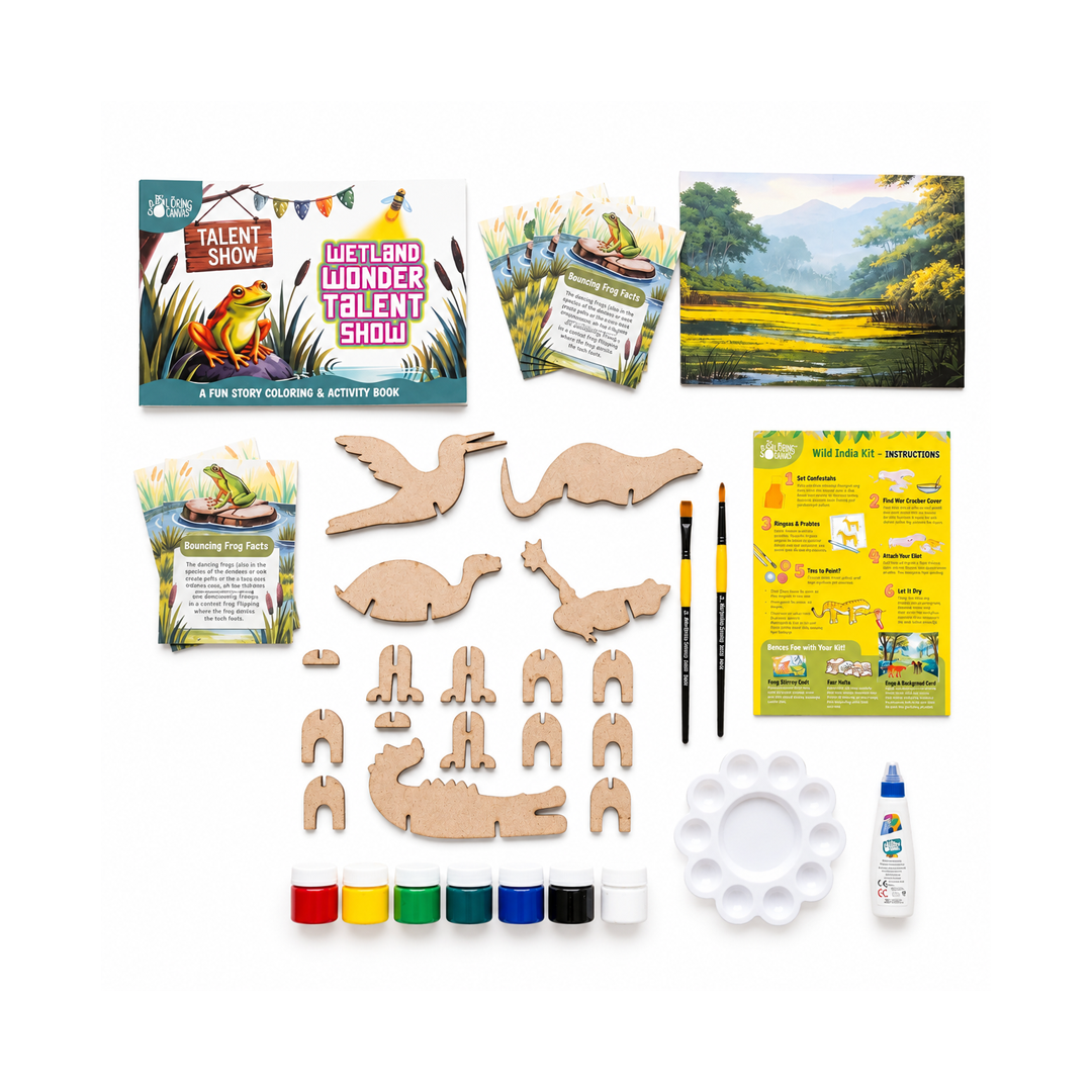 The Talking Canvas Wild India DIY Kit