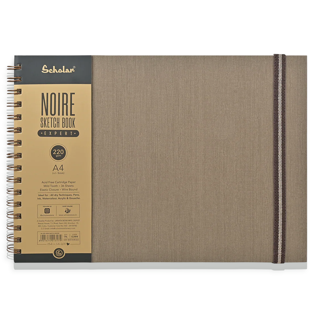 Scholar Expert Noire Sketch Book