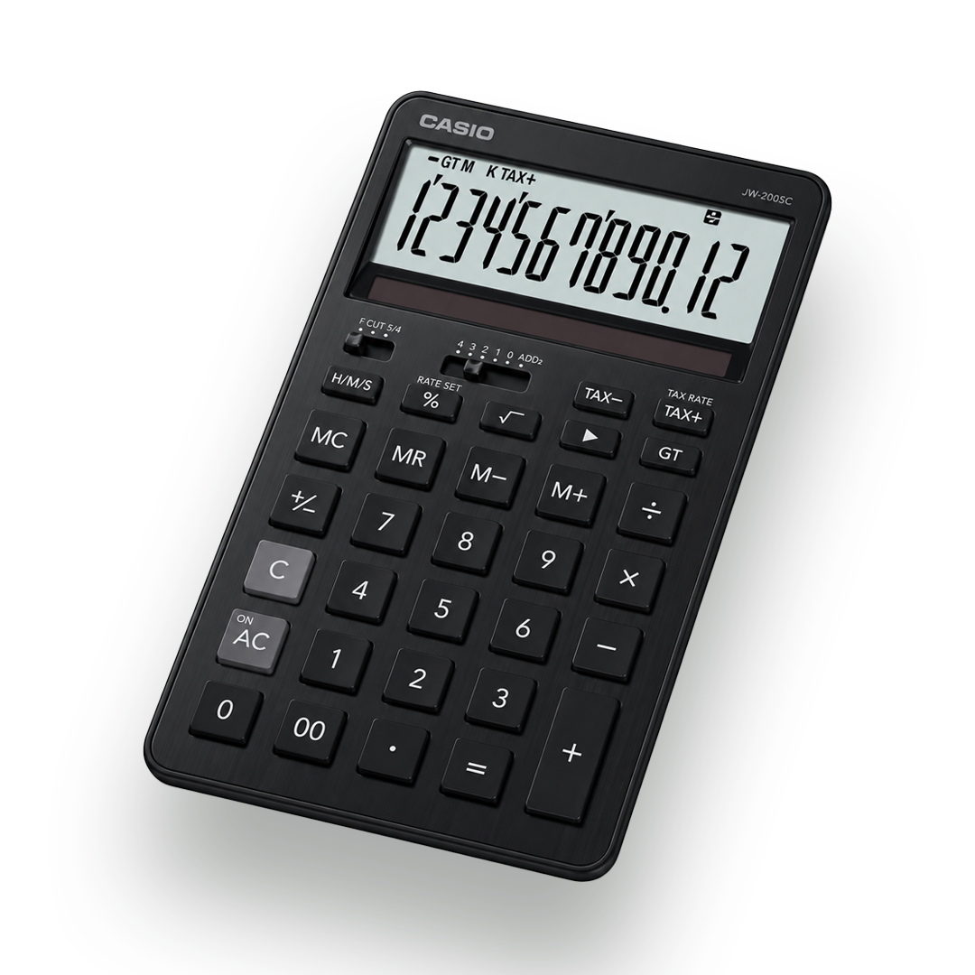 Casio Stylish Compact Desktop Calculator