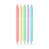 Kaco Pure Macaron Gel Pens - Set of 5 - Assorted Colours
