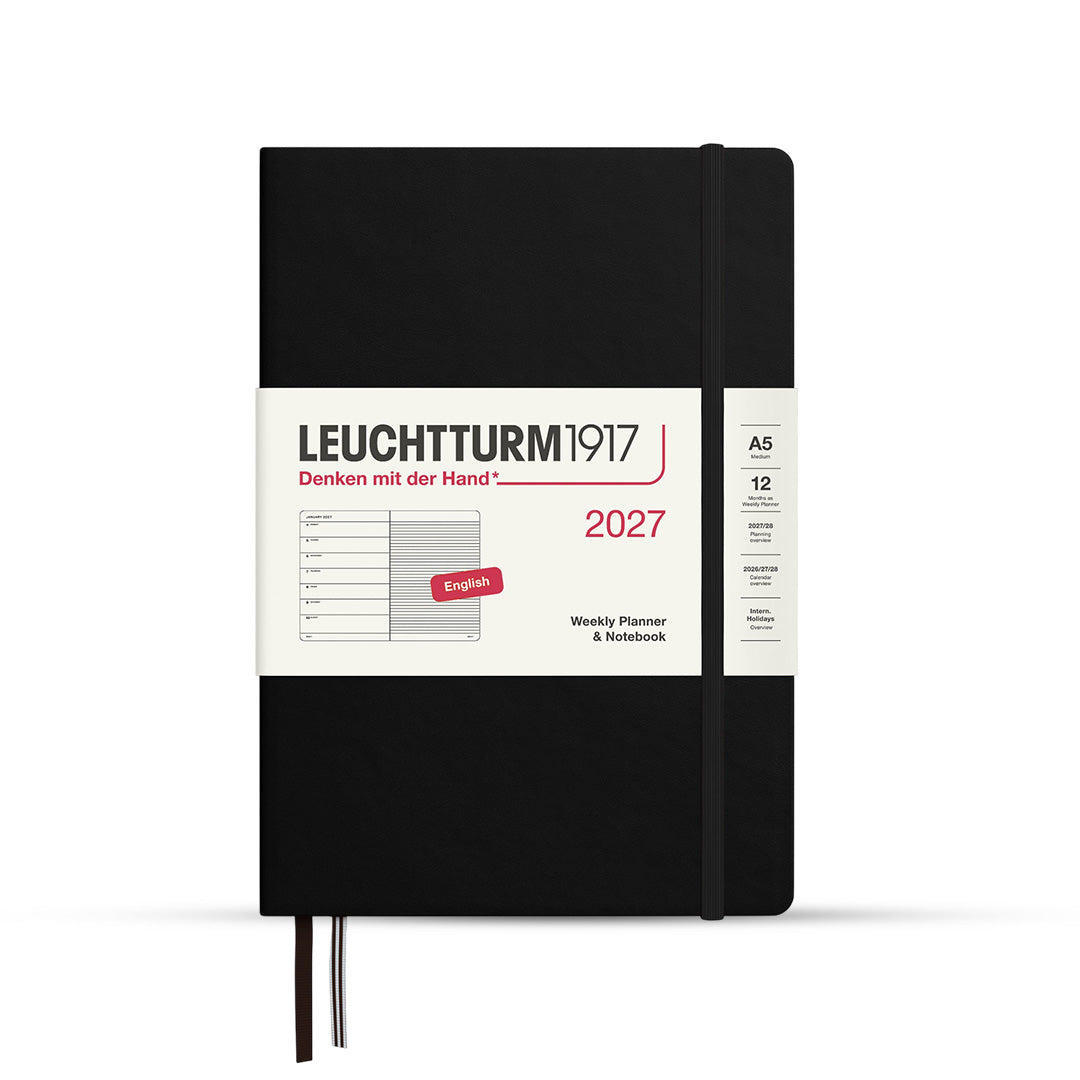 Leuchtturm1917 2027 A5 Hardcover Weekly Planner