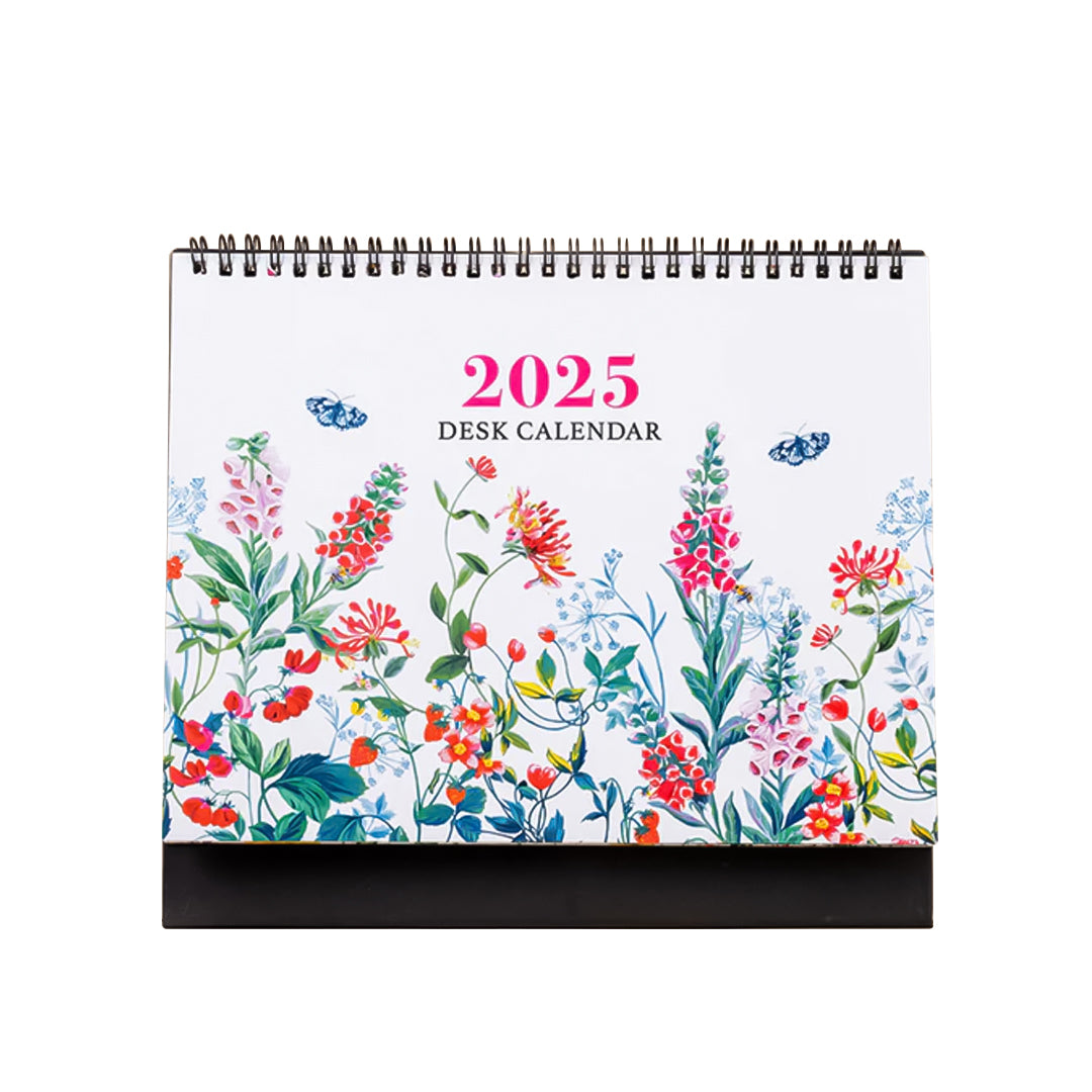 The Art loom 2025 Floral Escape Desk Calendar