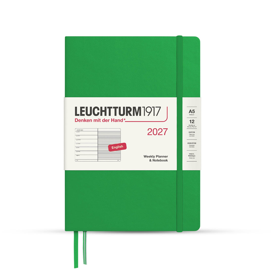 Leuchtturm1917 2027 A5 Hardcover Weekly Planner