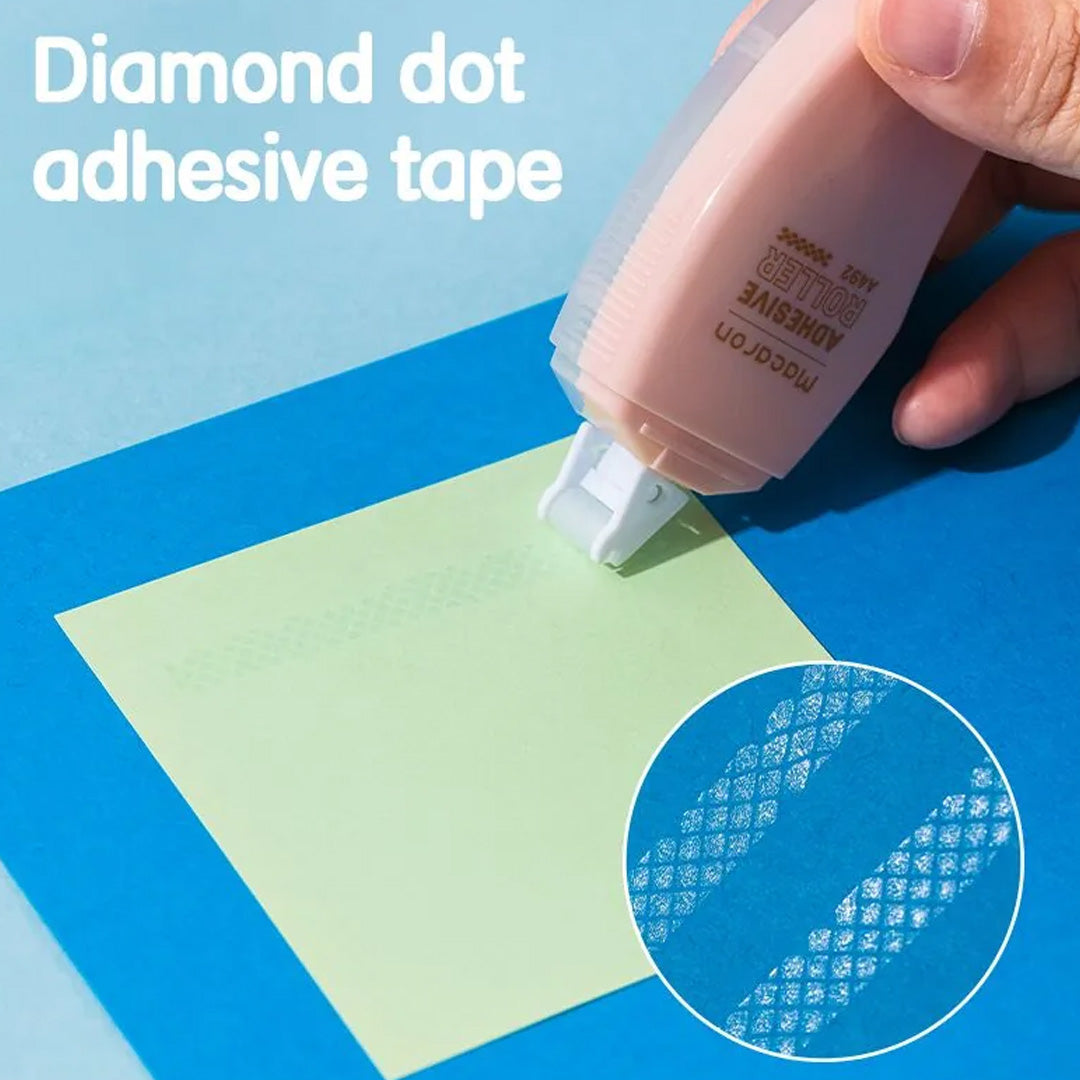 Deli Macaron Adhesive Roller Stick Up