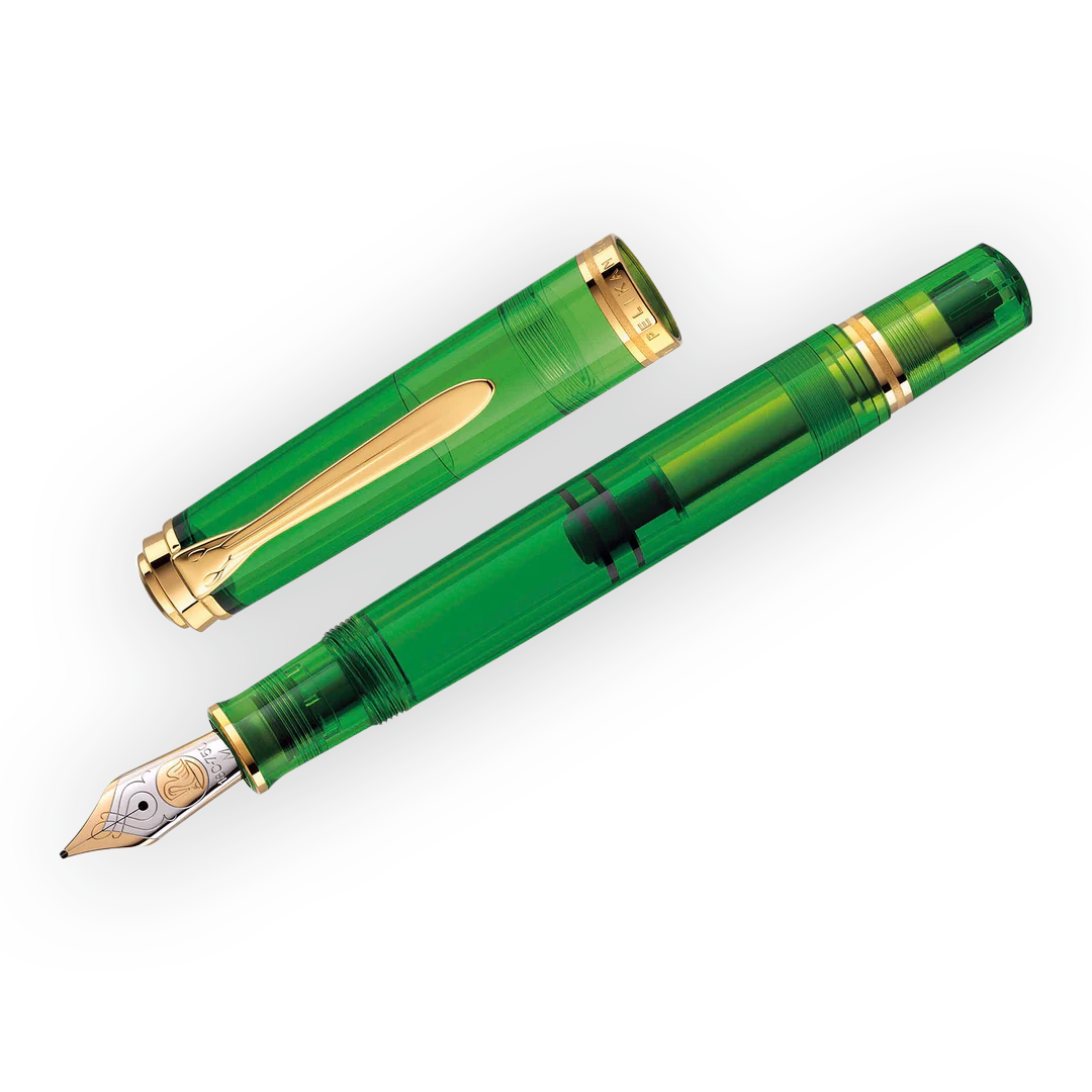 Pelikan Special Edition Souveran M800 Green Demostrator Fountain Pen