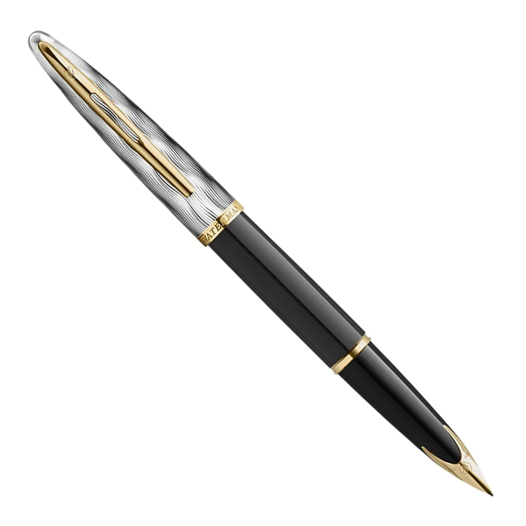 Waterman Carene Reflections Of Paris Deluxe Black GT Fountain Pen