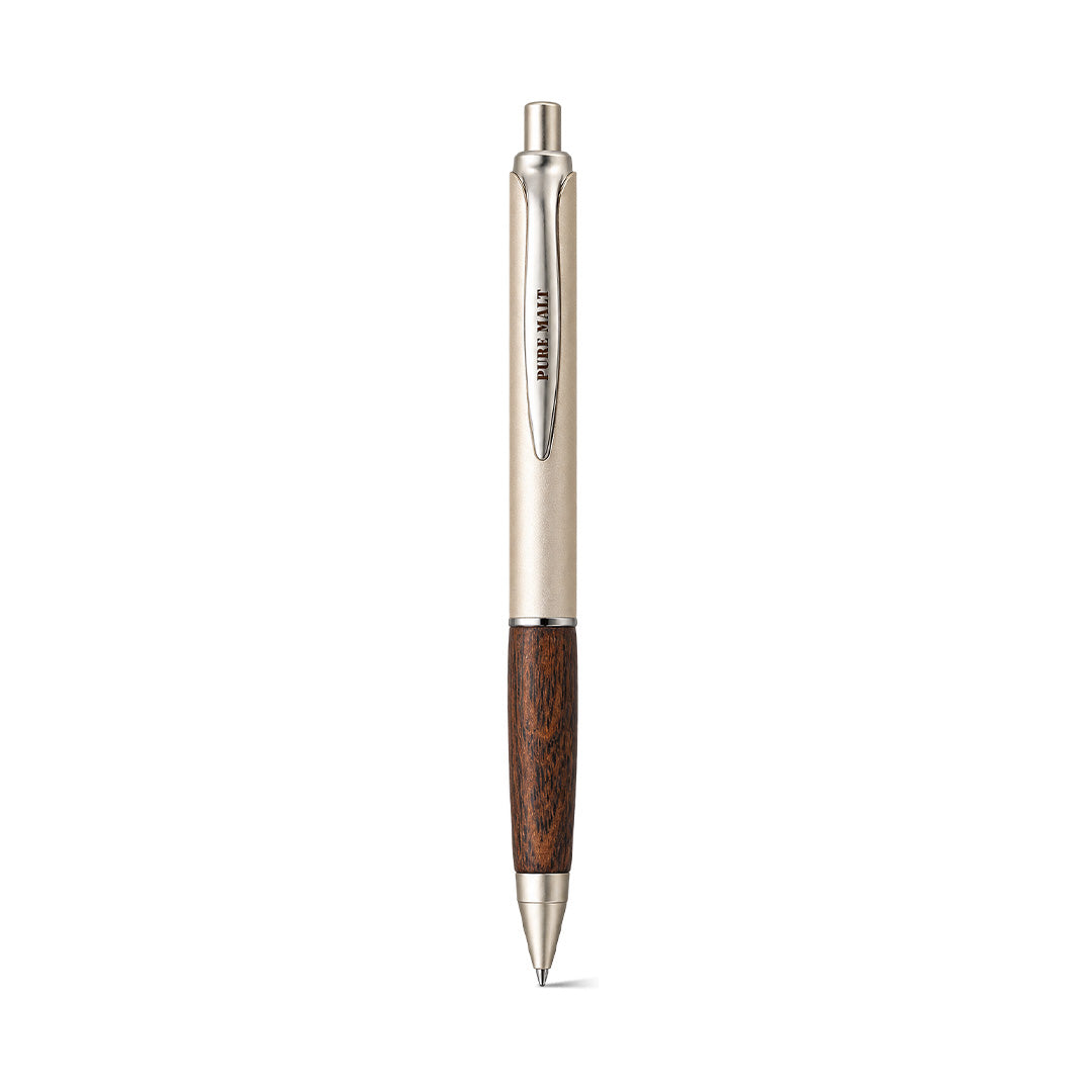 Uni Pure Malt Oakword Grip Ballpoint Pen