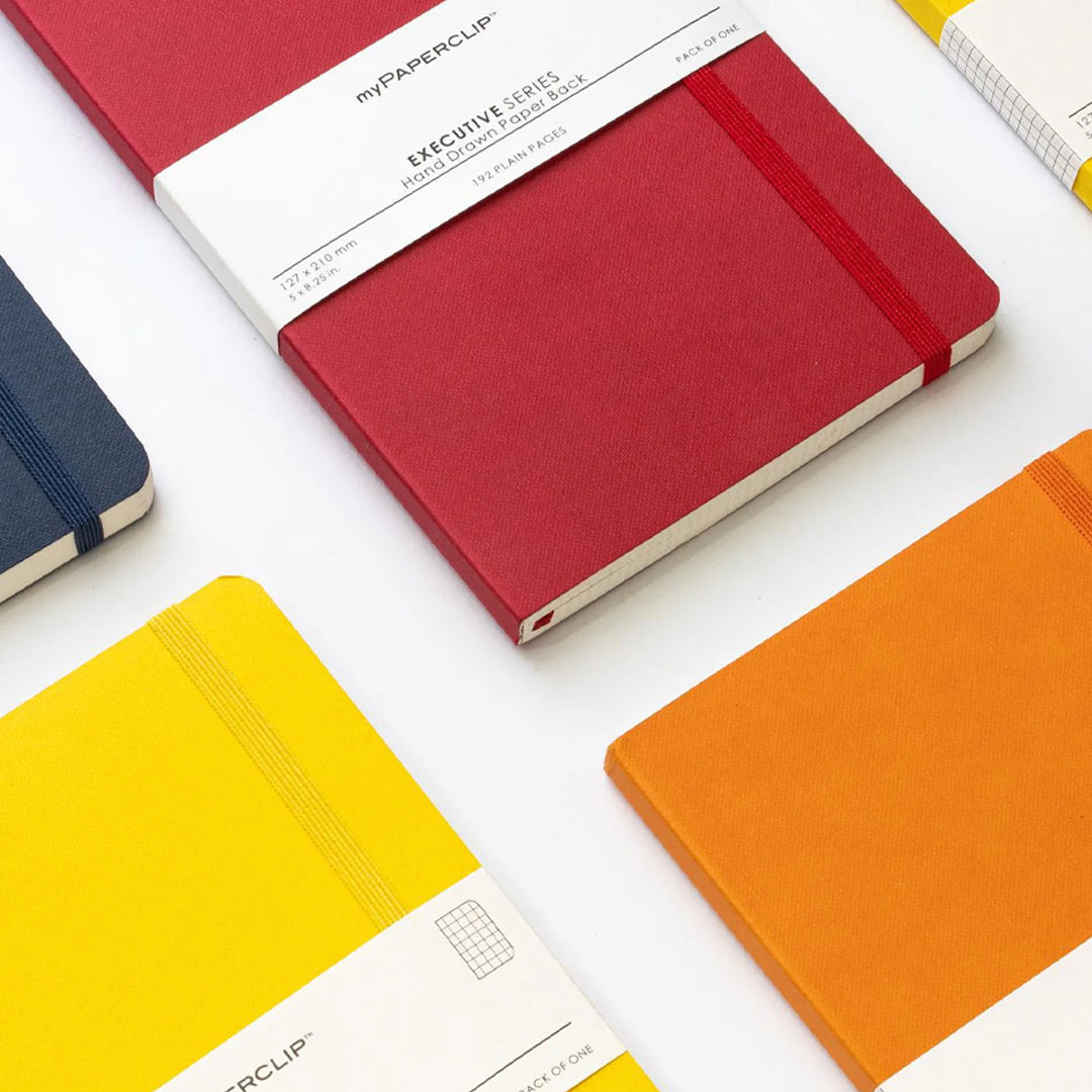 myPaperclip Executive Series A5 Plain Notebook
