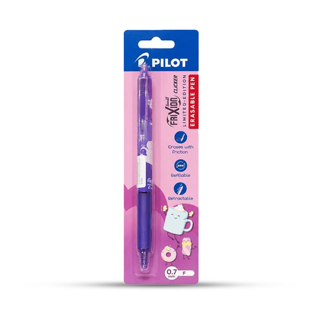 Pilot Limited Edition Frixion Erasable Clicker Roller Ball Pen