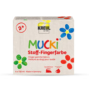 Kreul Mucki fabrics Finger paint Set