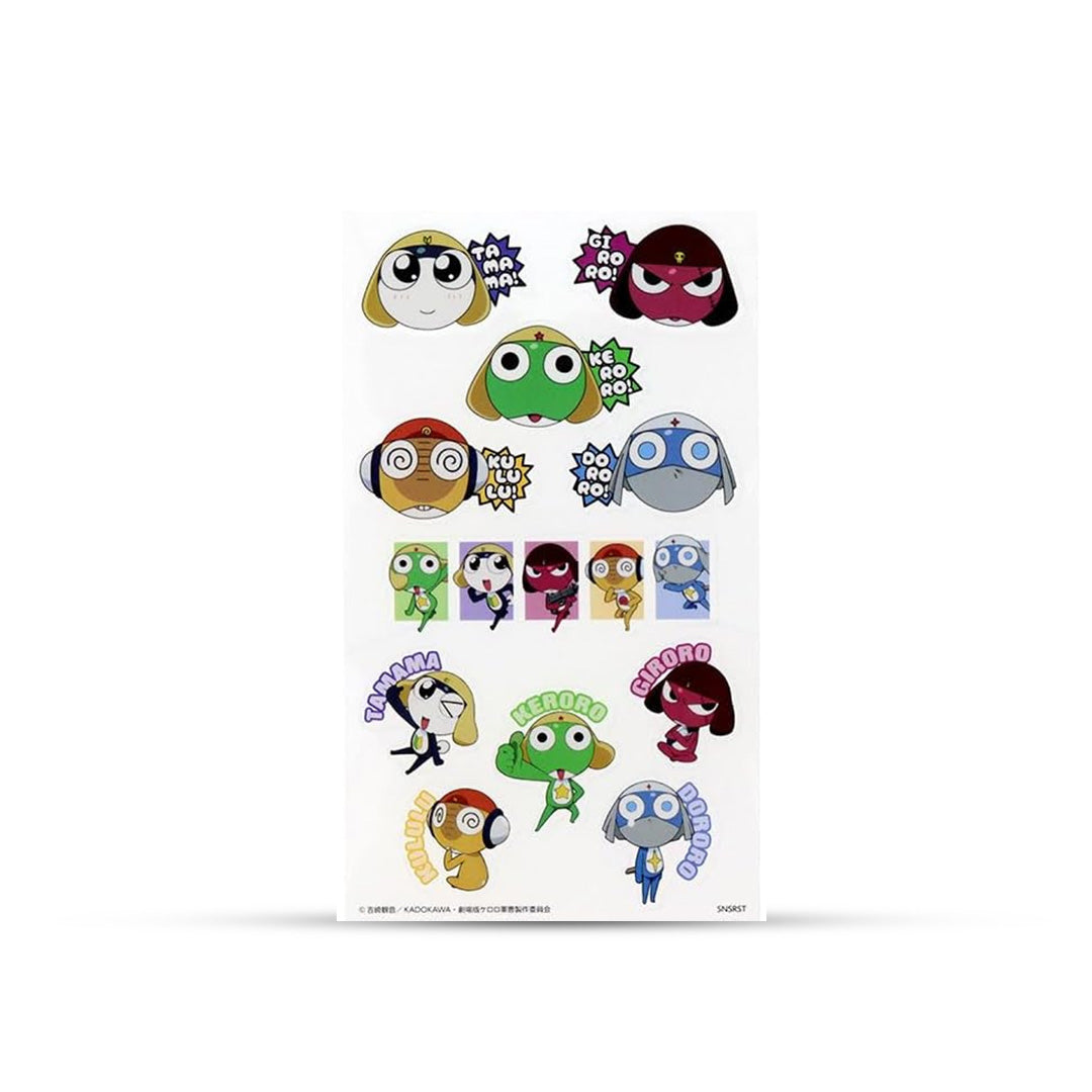 Sun Star Transparent Stickers Sheet