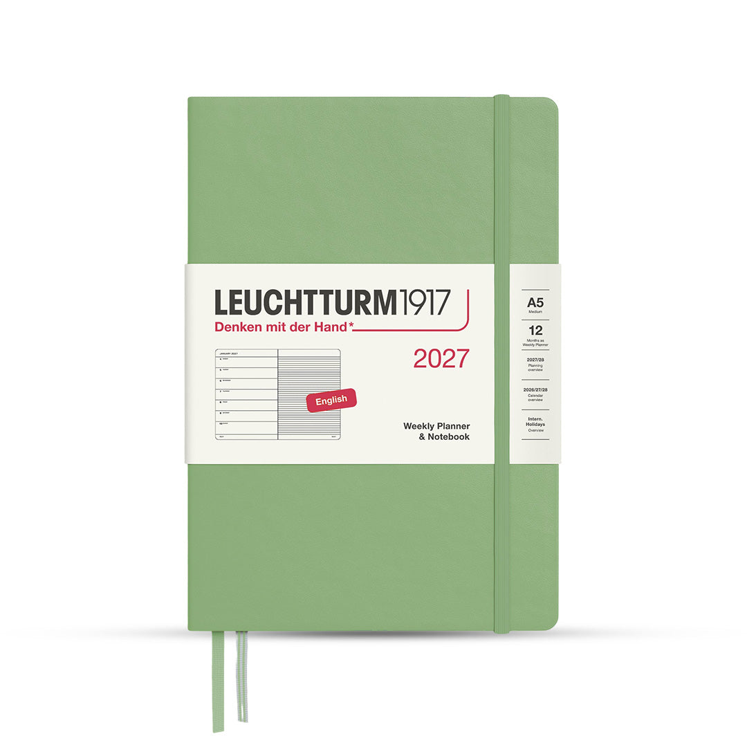 Leuchtturm1917 2027 A5 Hardcover Weekly Planner