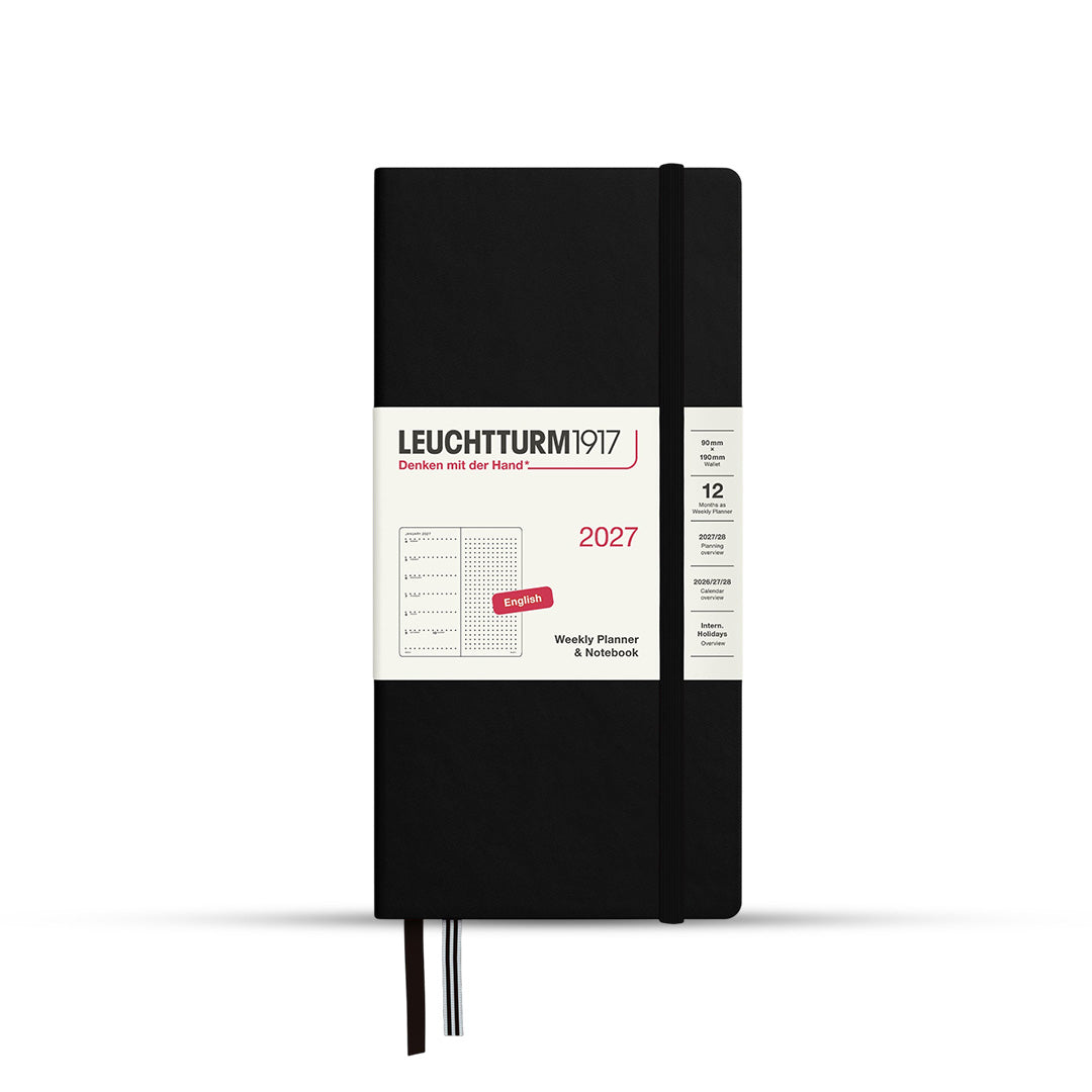 Leuchtturm1917 2027 Wallet Weekly Planner