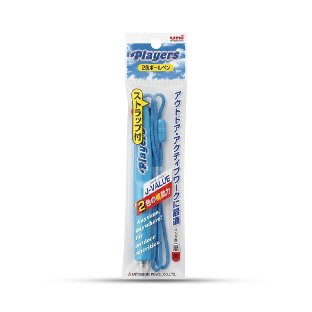 Uni 2 Color Players Ballpoint Pen