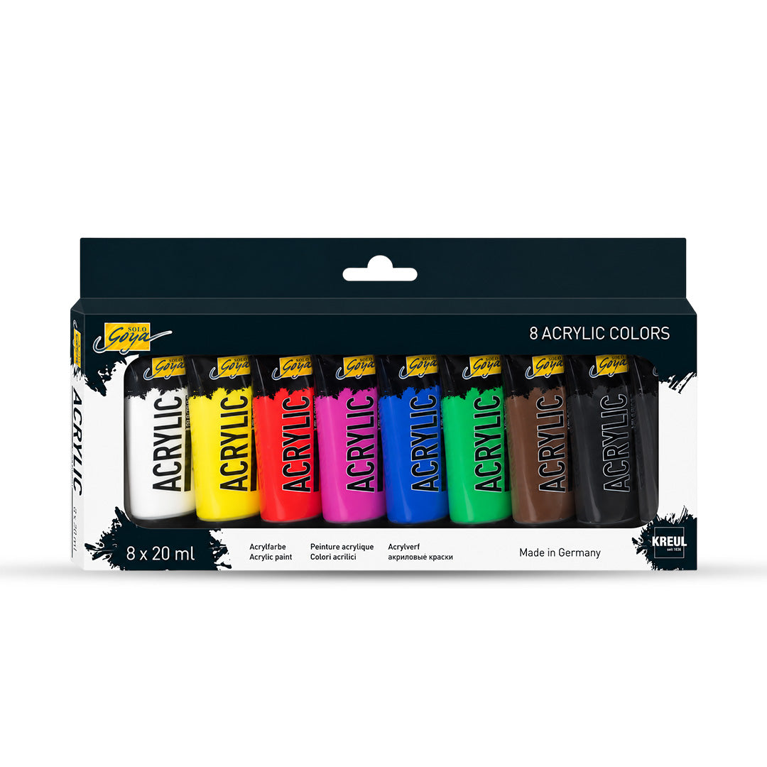 Kreul Solo Goya 20 ml tubes Acrylic Color Set