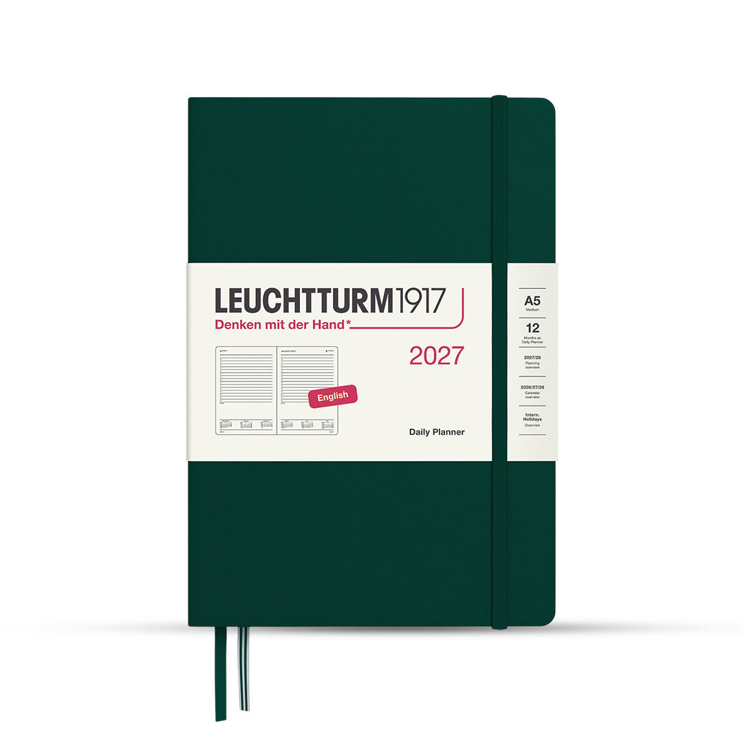 Leuchtturm1917 2027 A5 Hardcover Daily Planner