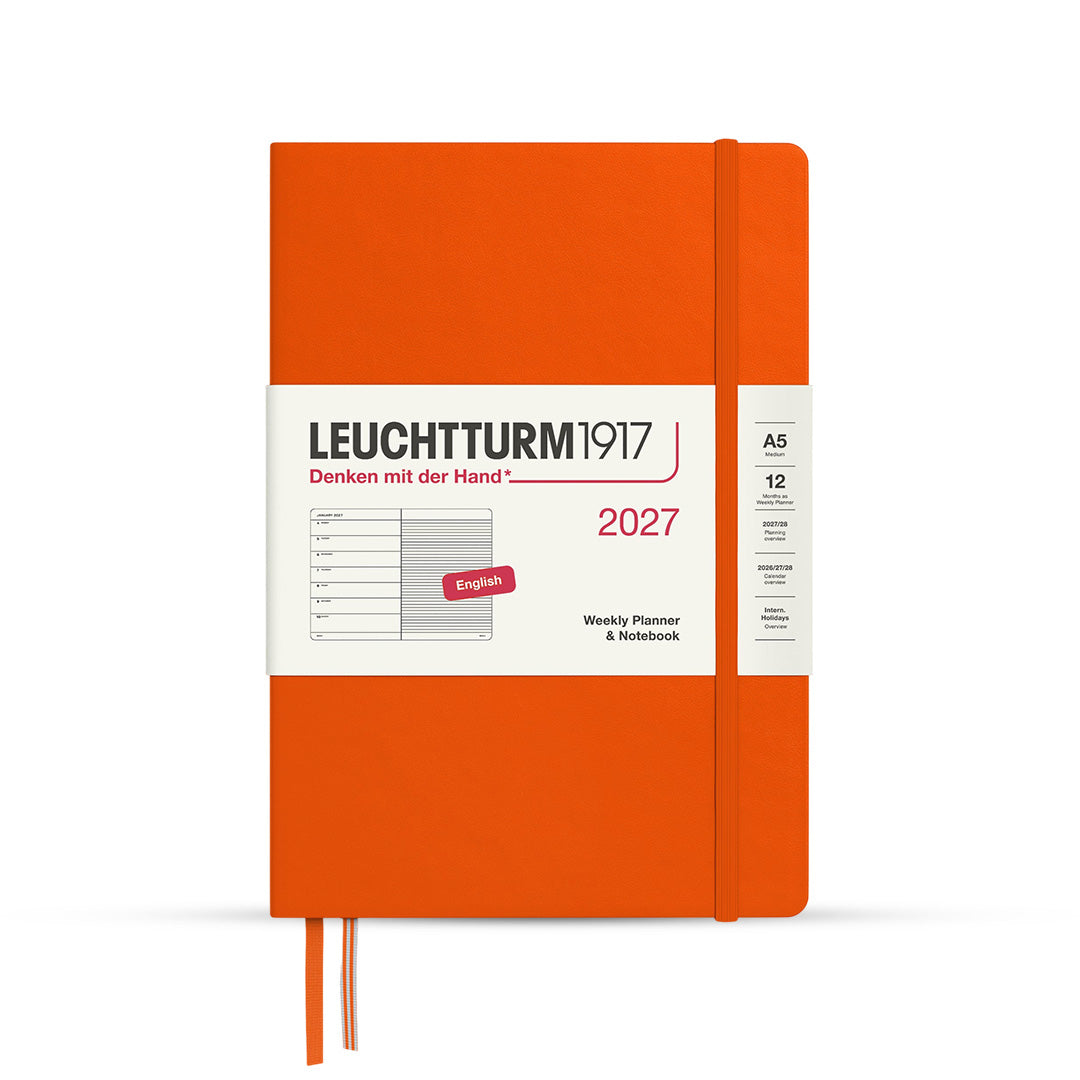 Leuchtturm1917 2027 A5 Hardcover Weekly Planner