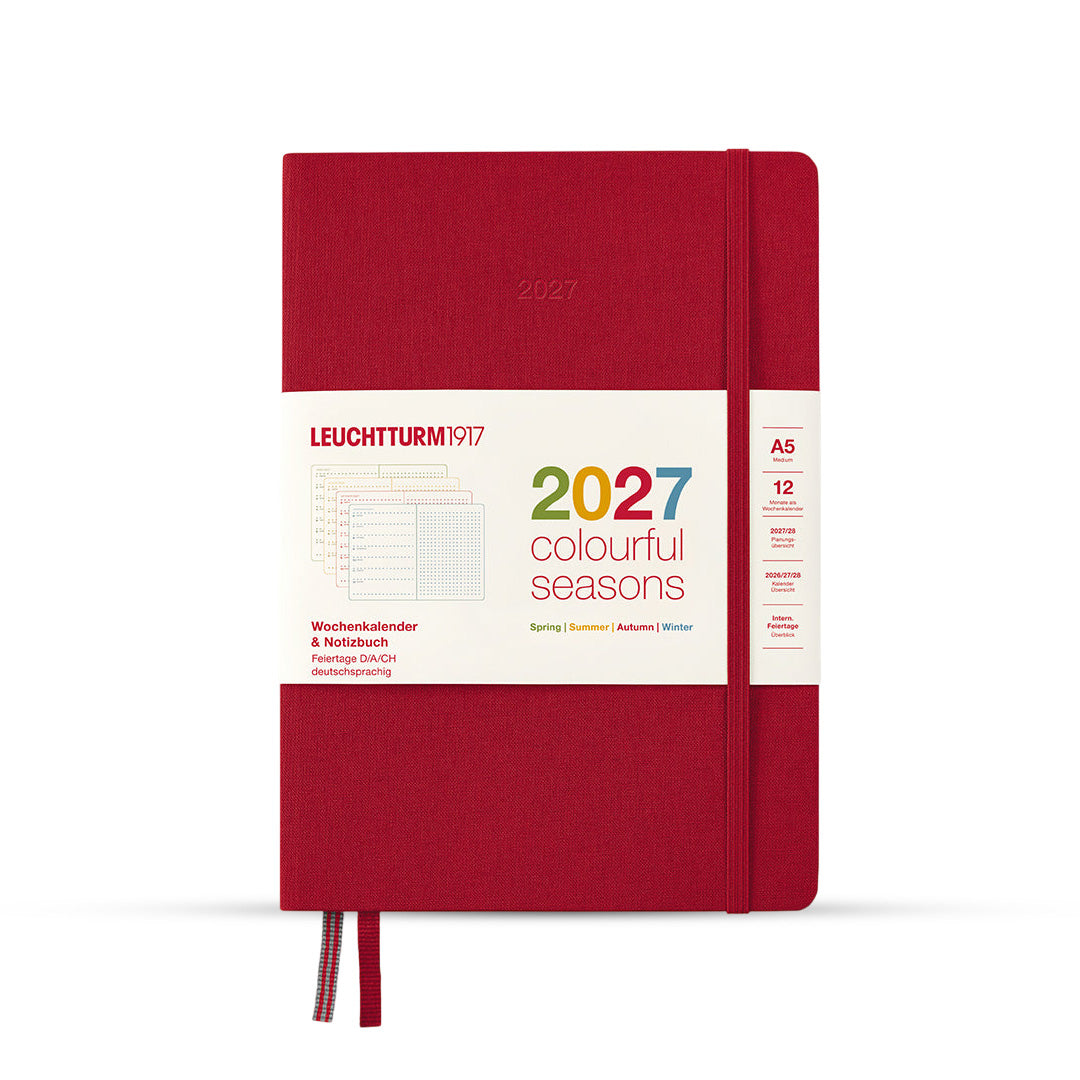 Leuchtturm1917 2027 Colourful Seasons Weekly Planner