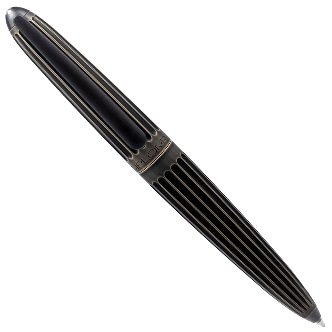 Diplomat Aero Oxyd Brass Ballpoint Pen