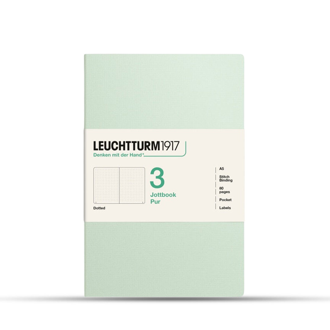 Leuchtturm1917 Jottbook A5 Dotted Notebook Set