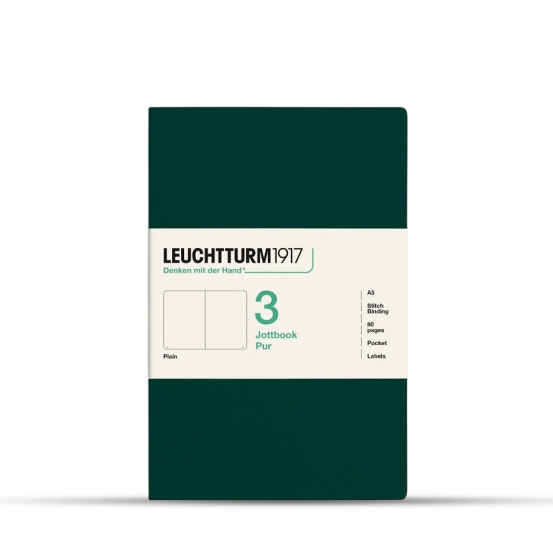 Leuchtturm1917 Jottbook A5 Plain Notebook Set