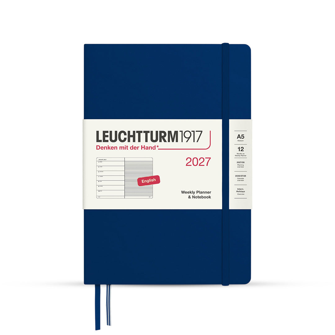 Leuchtturm1917 2027 A5 Hardcover Weekly Planner