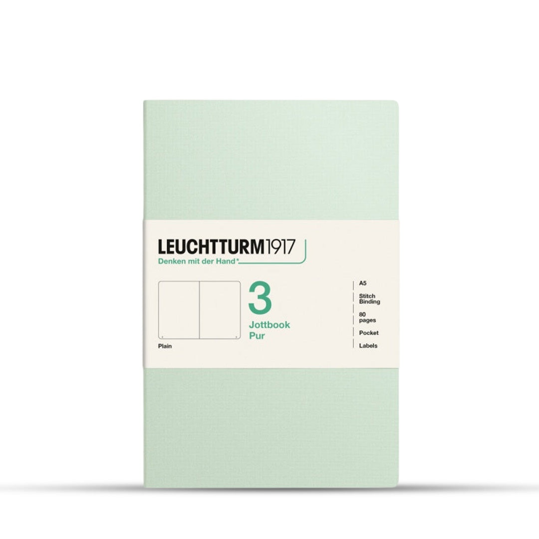 Leuchtturm1917 Jottbook A5 Plain Notebook Set