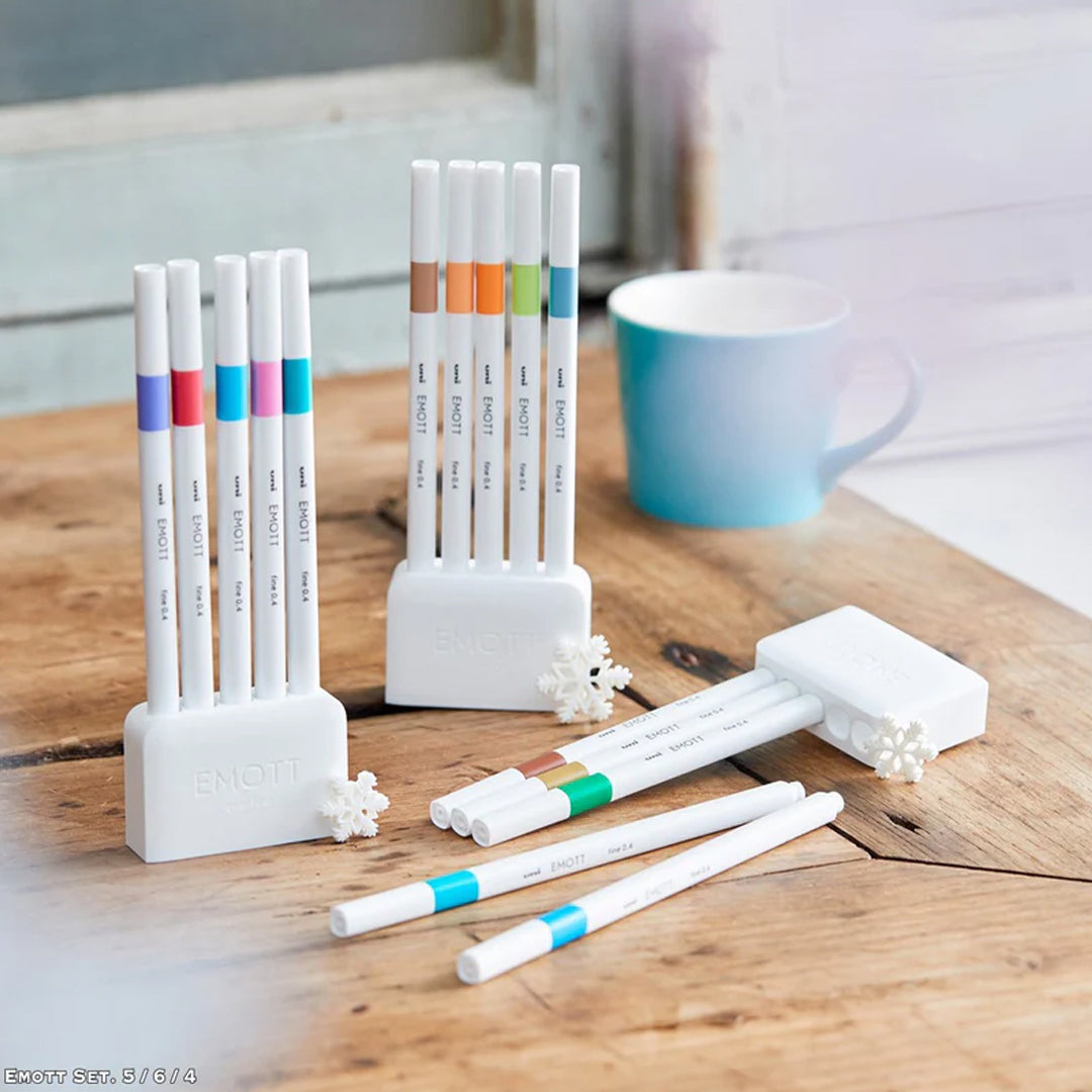 Uni Emott Pens 5-color set