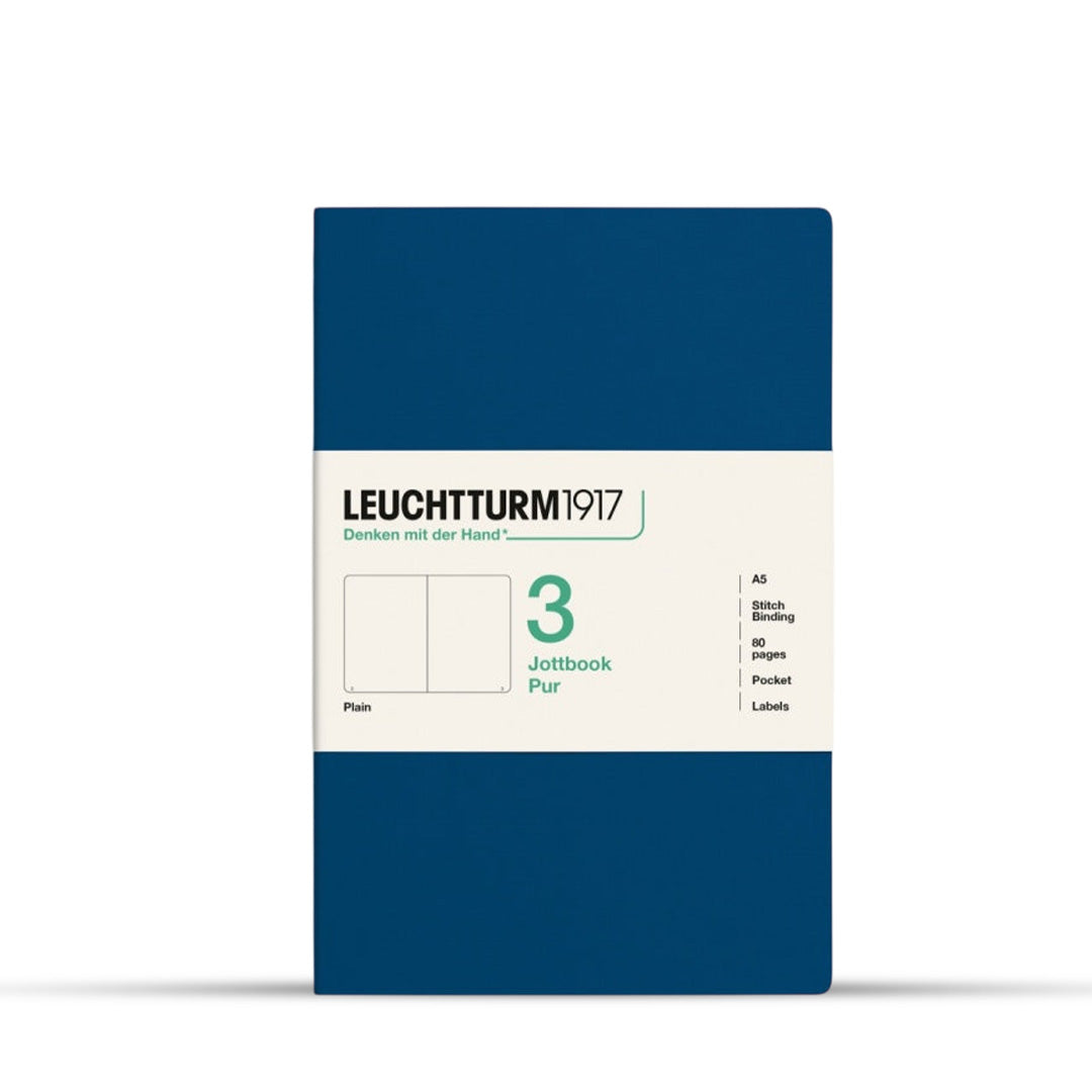 Leuchtturm1917 Jottbook A5 Plain Notebook Set