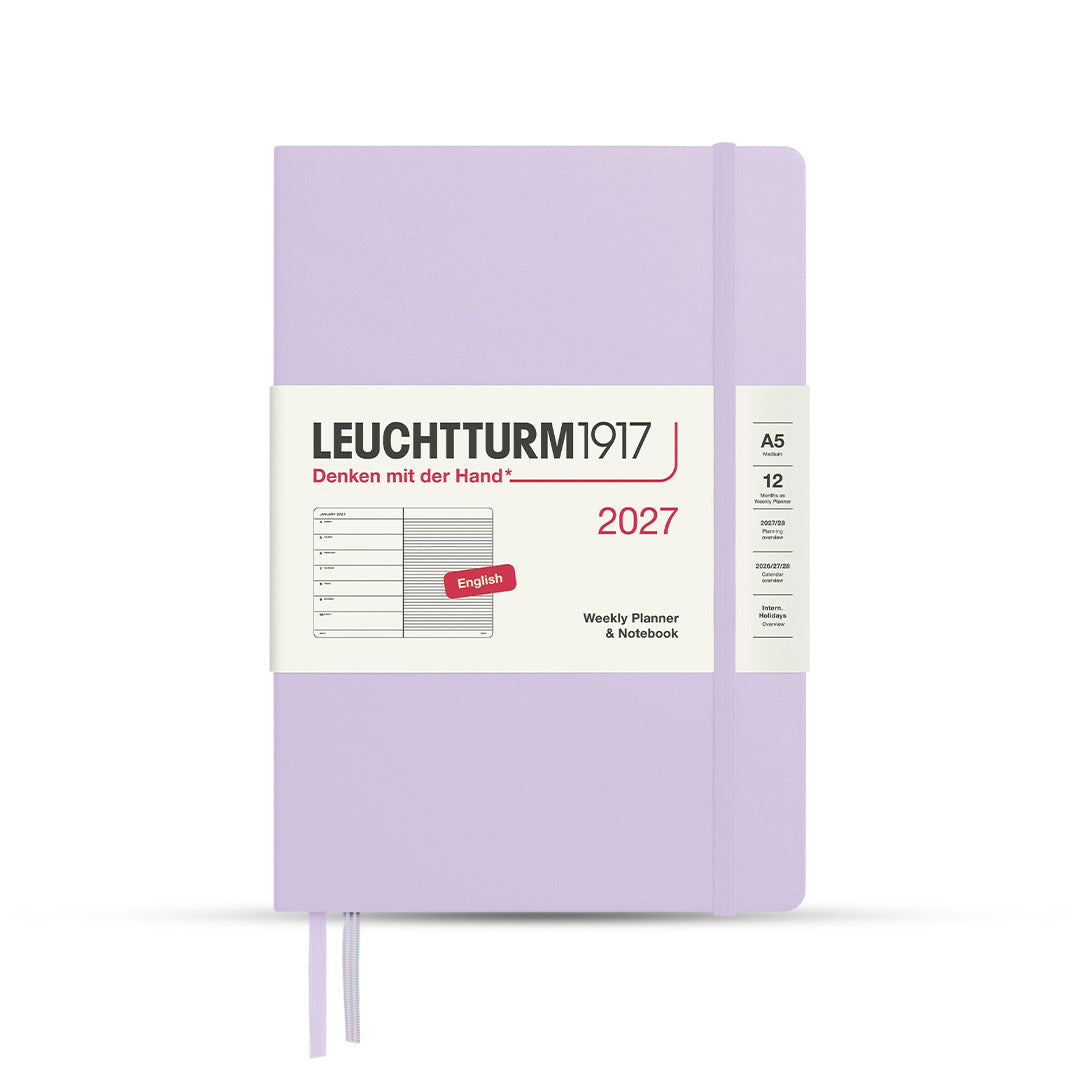 Leuchtturm1917 2027 A5 Hardcover Weekly Planner