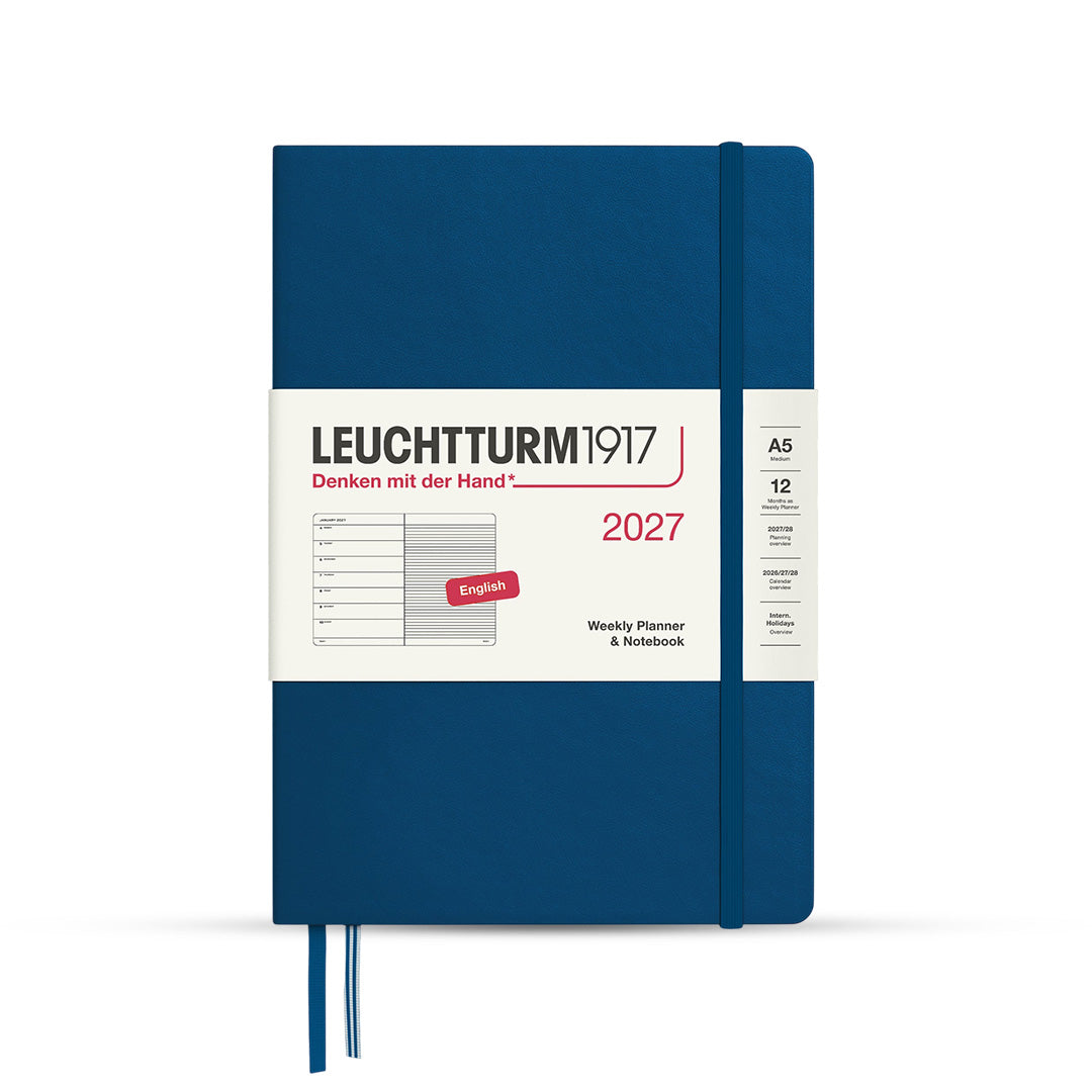 Leuchtturm1917 2027 A5 Hardcover Weekly Planner
