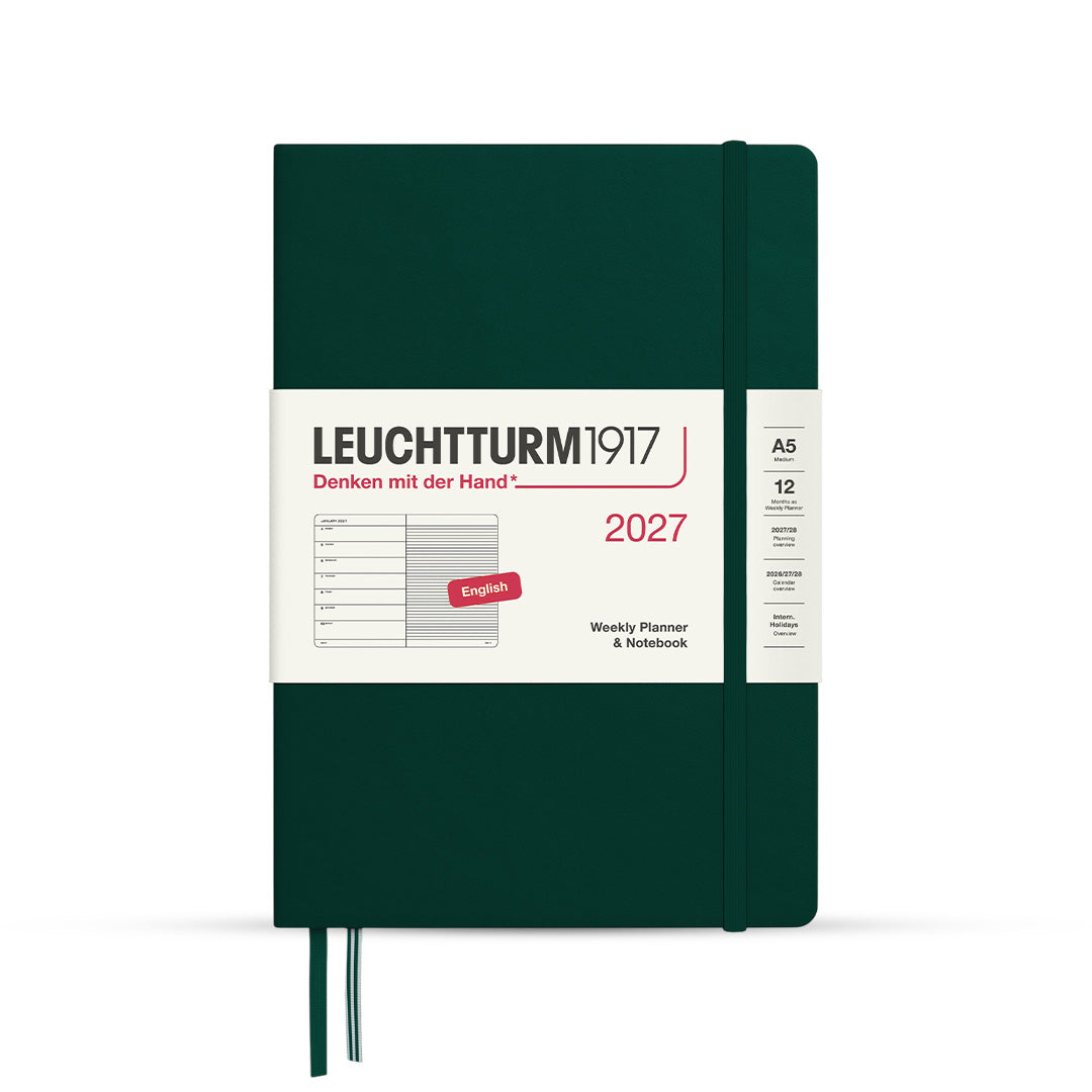Leuchtturm1917 2027 A5 Hardcover Weekly Planner
