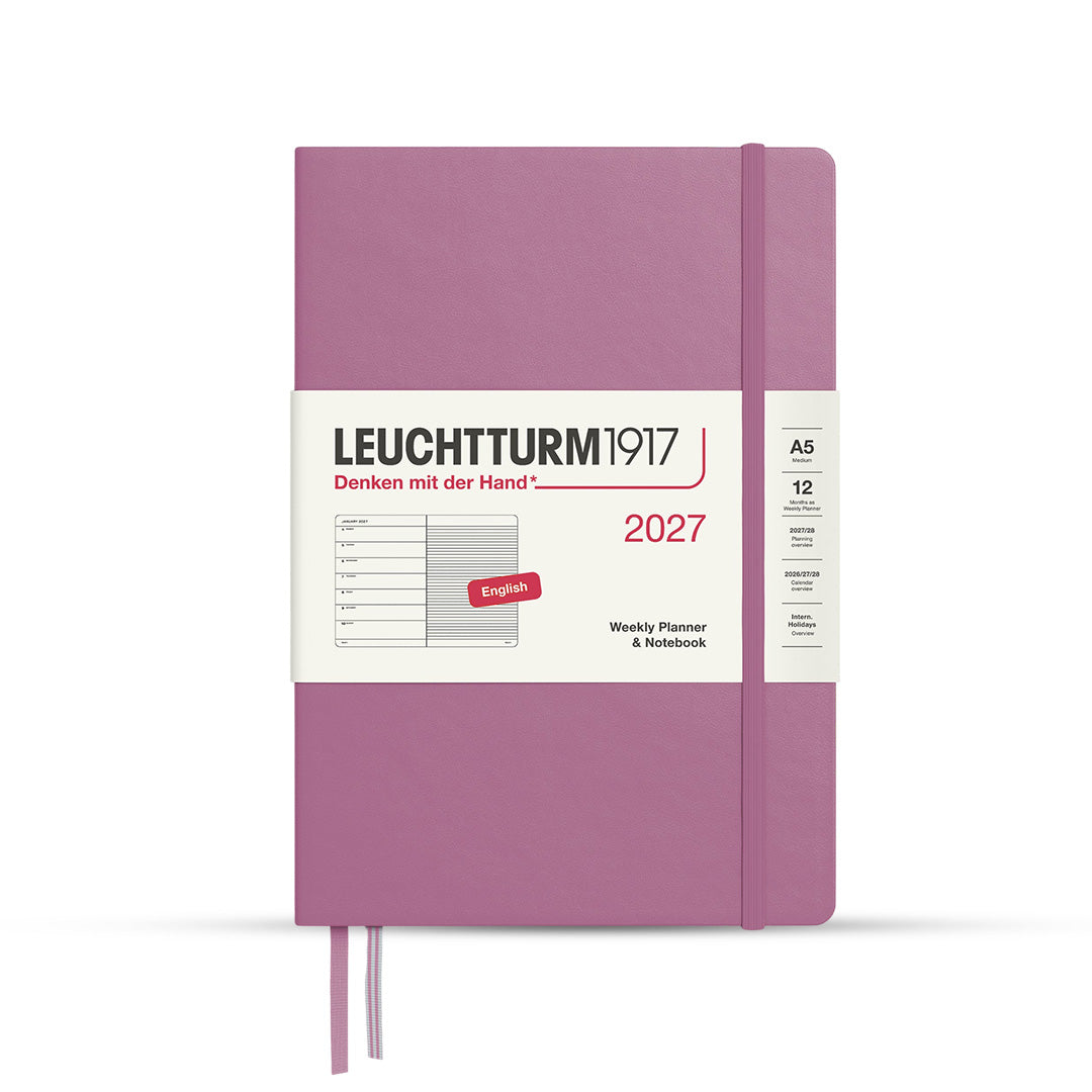 Leuchtturm1917 2027 A5 Hardcover Weekly Planner