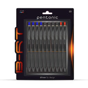 Pentonics 0.7m Ball Point Pen Blister Set