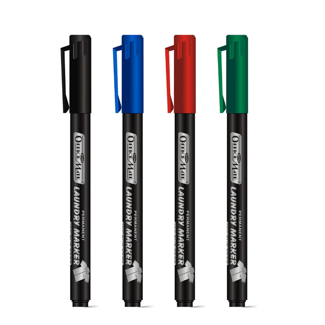 Soni Officemate Laundry Markers Pen Set