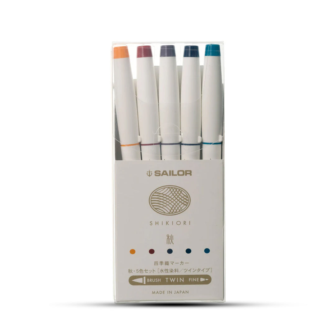 Sailor Shikiori Twin Brush Pen Set