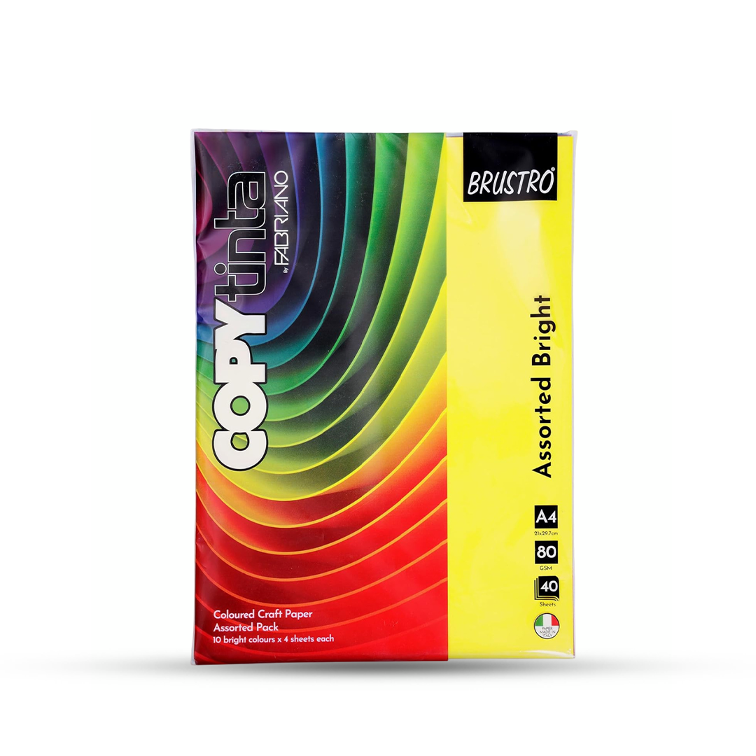 Brustro A4 Copytinta Bright Colour Craft Paper
