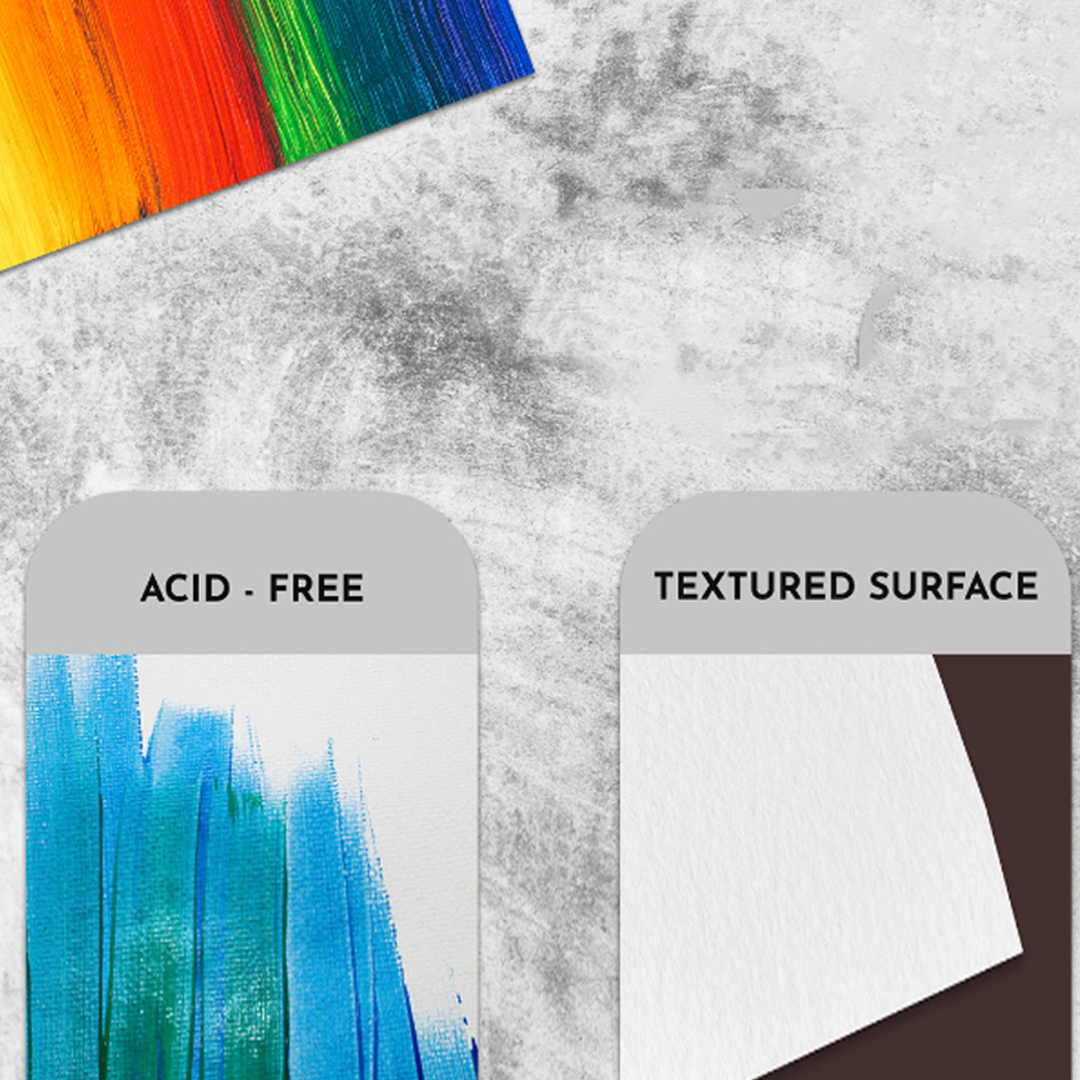 Brustro Artists Acrylic Glued Pad