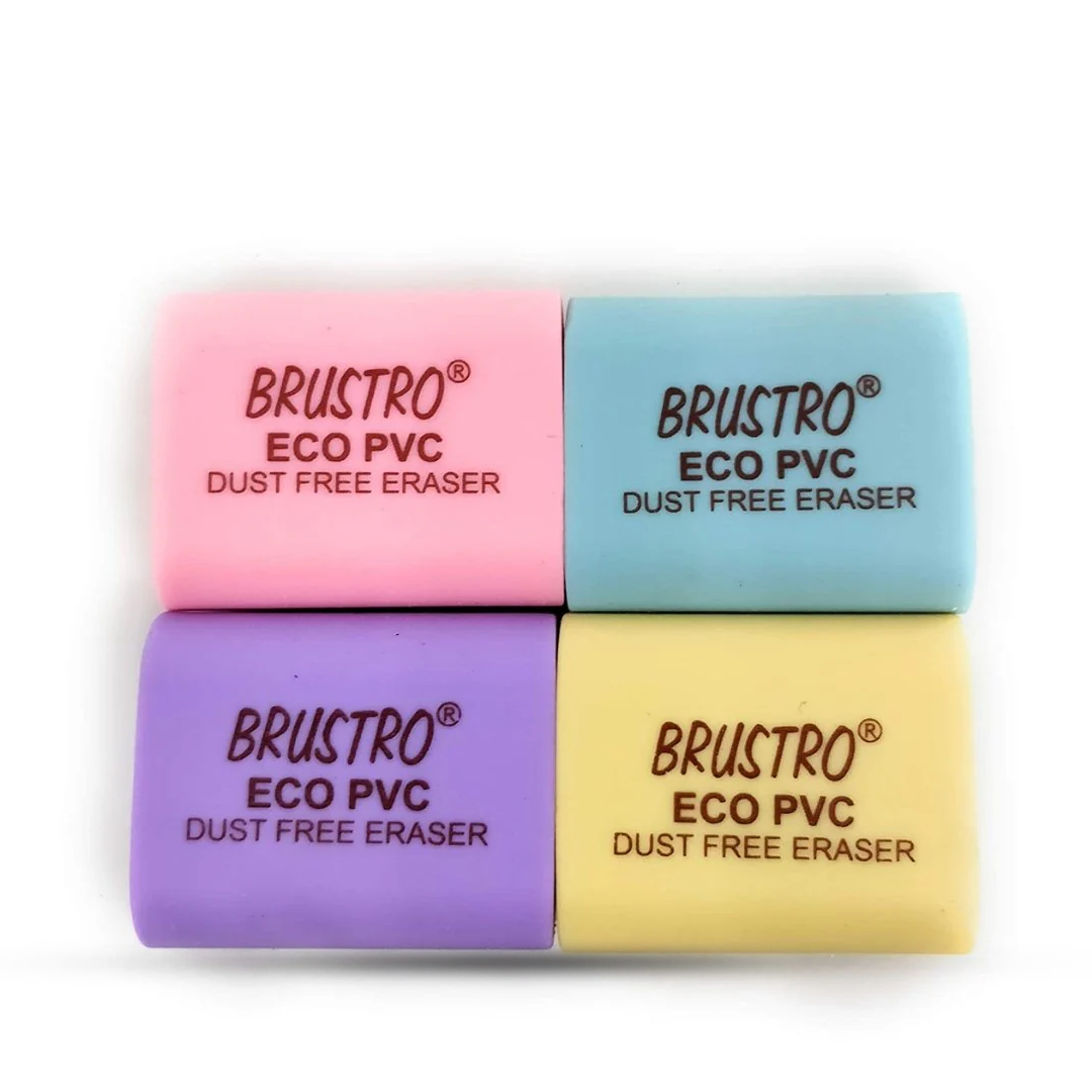 Brustro Eco PVC Dust Free Eraser Set