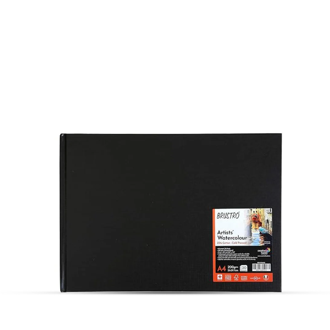 Brustro Artist Watercolour Journal Cold Pressed Sheets