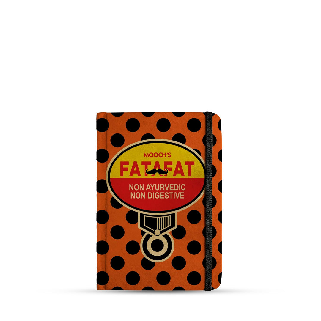 Mooch Classic Retro Series A5 Plain Notebook