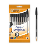 Bic 1.0mm Crystal Gel Pen-Pack of 10