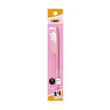 Bic Ballpoint Pen 0.5mm Click Gold Black Ink  Poly Package