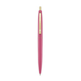 Bic Ballpoint Pen 0.5mm Click Gold Black Ink  Poly Package