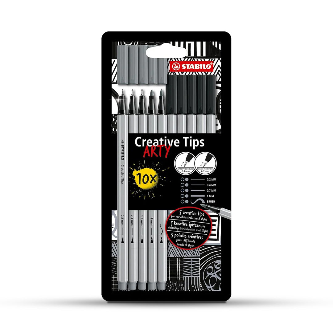 Stabilo Arty Creative Tips Multi Liner Set