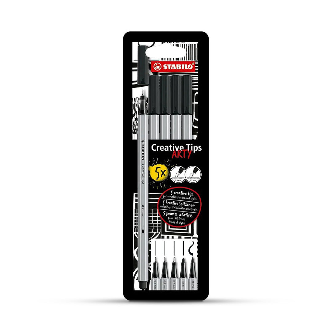Stabilo Arty Creative Tips Multi Liner Set